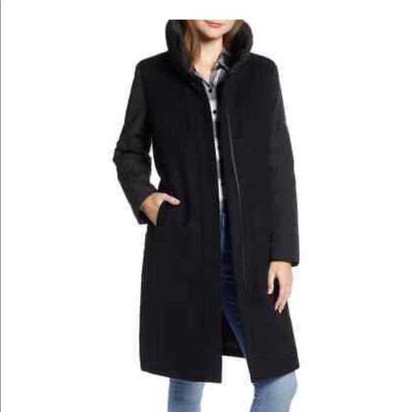 Pendleton Quebec Wool Blend Down Coat - Picture 2 of 11